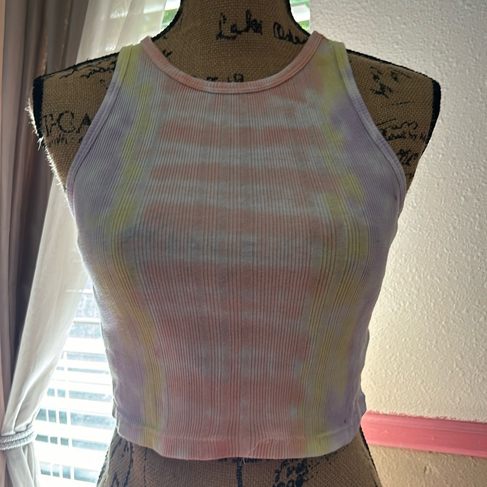 Aeropostale tie dye crop top